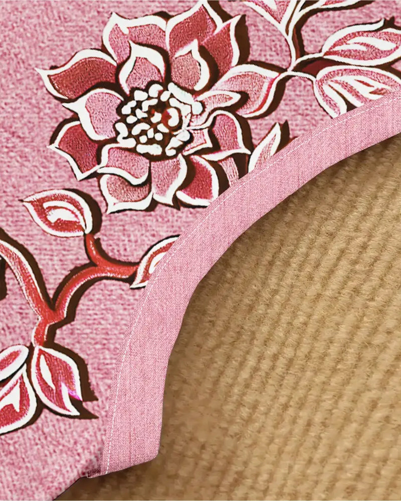 Sleeveless Denim-Look Dress