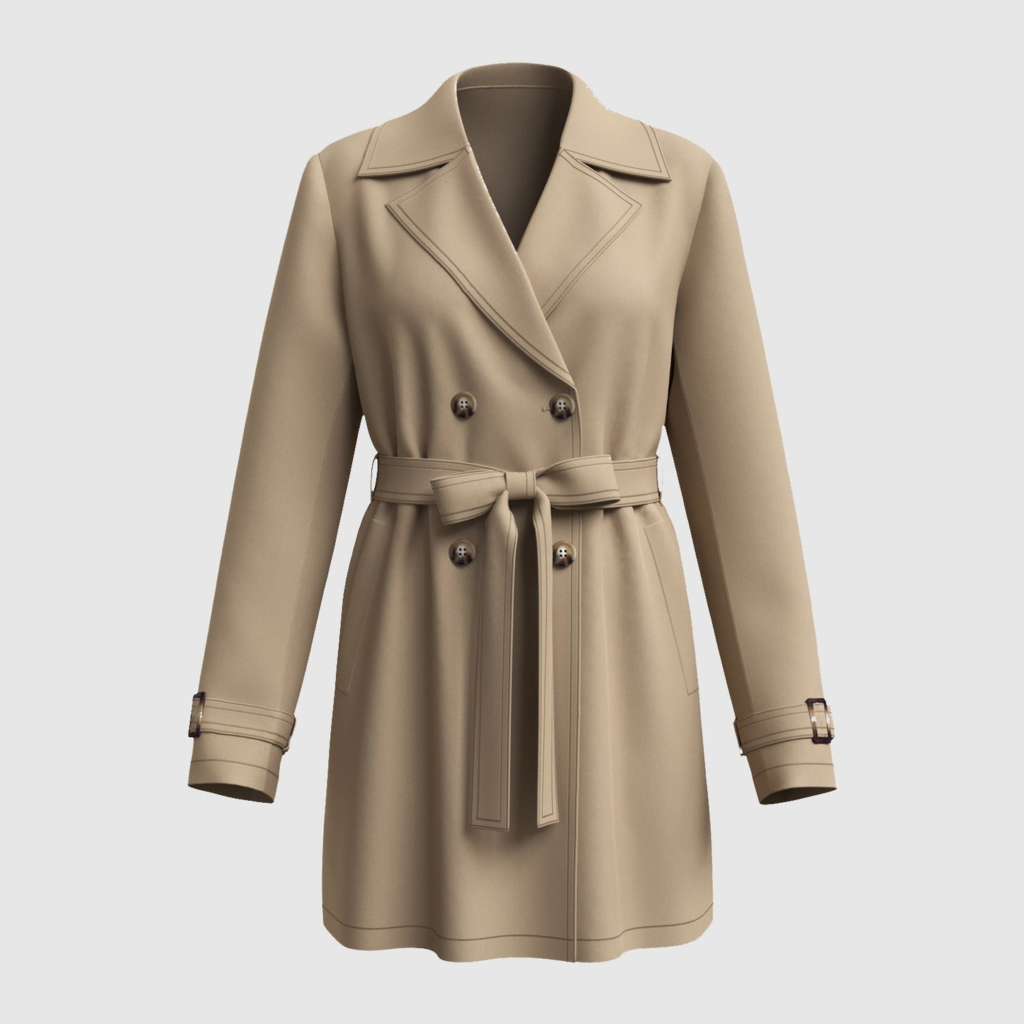 L'Allure Raffinato Trench by Sofia Amoretti