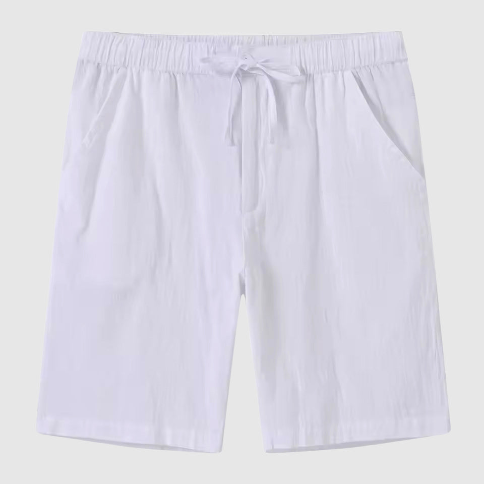 Lorenzo Vitali Cabana Linen Shorts