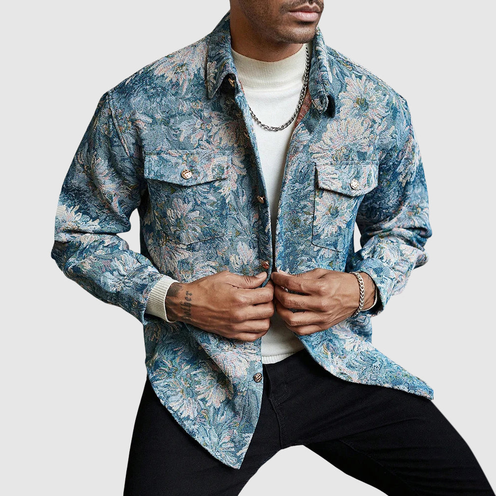 Lorenzo Vitali Casual Bloom Jacket