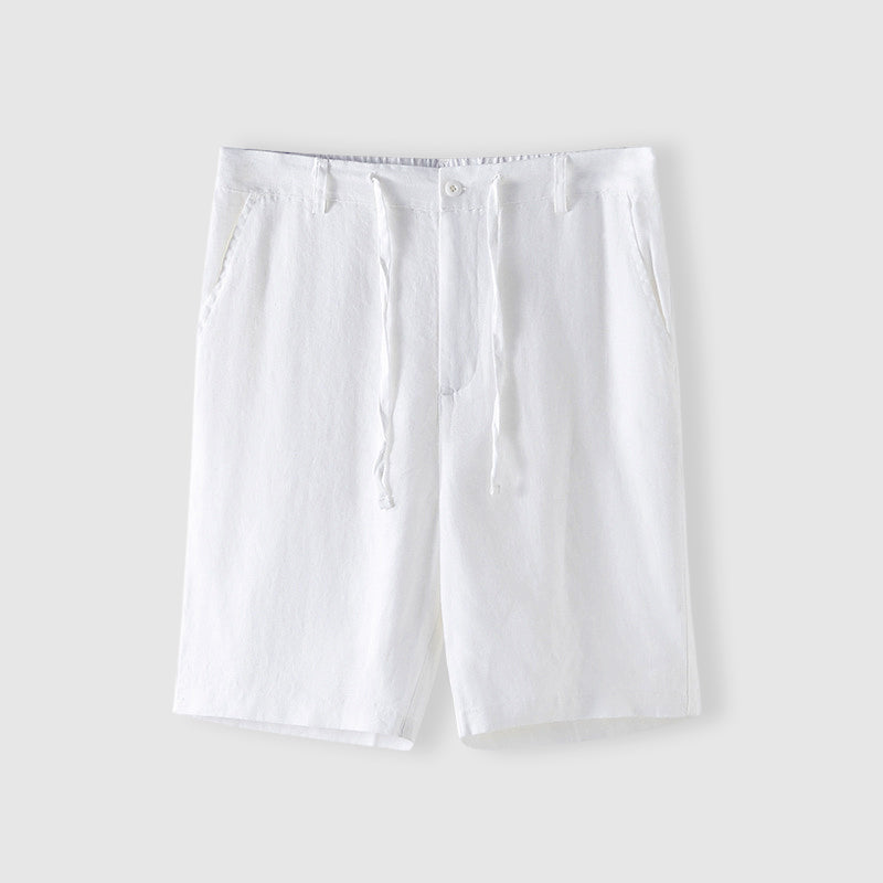 Lorenzo Vitali Lagoon Linen Shorts