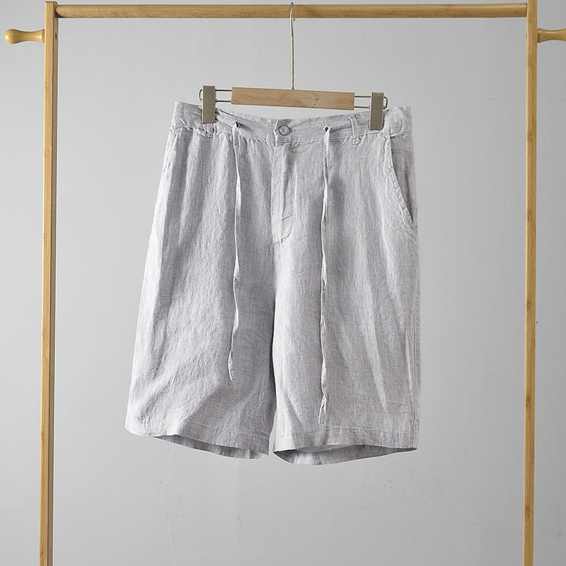 Lorenzo Vitali Lagoon Linen Shorts