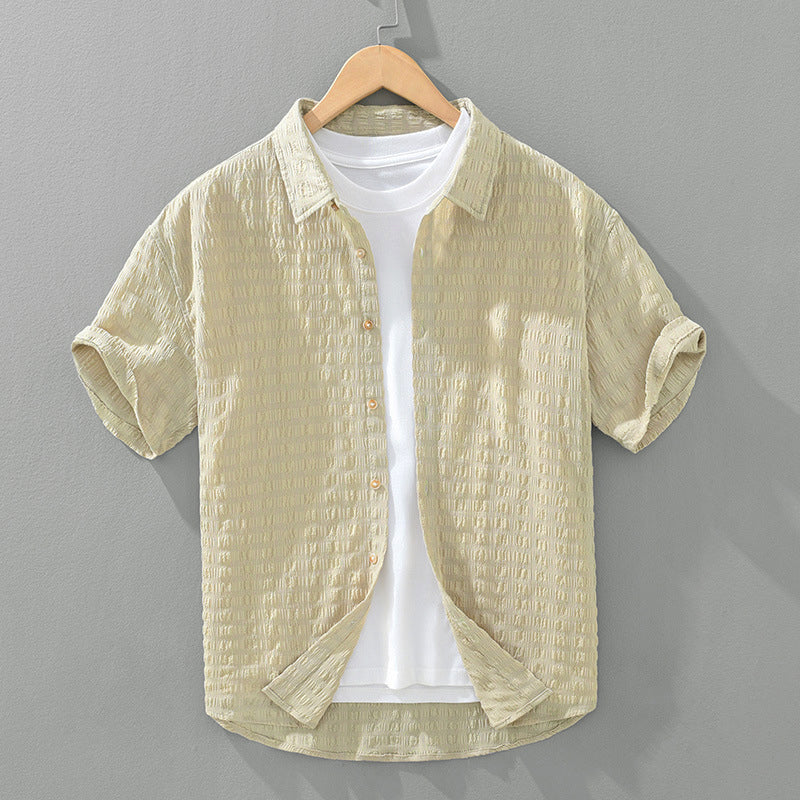 Lorenzo Vitali Lido Textured Shirt