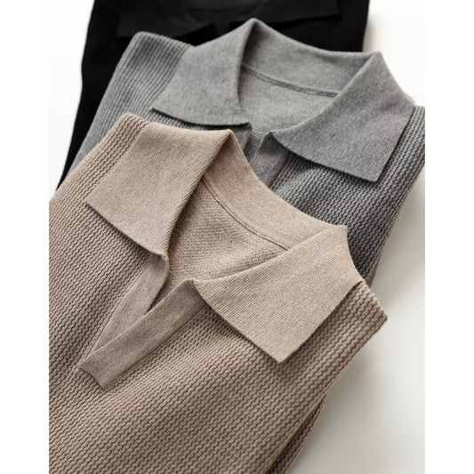 Lorenzo Vitali Luxe Polo Sweater