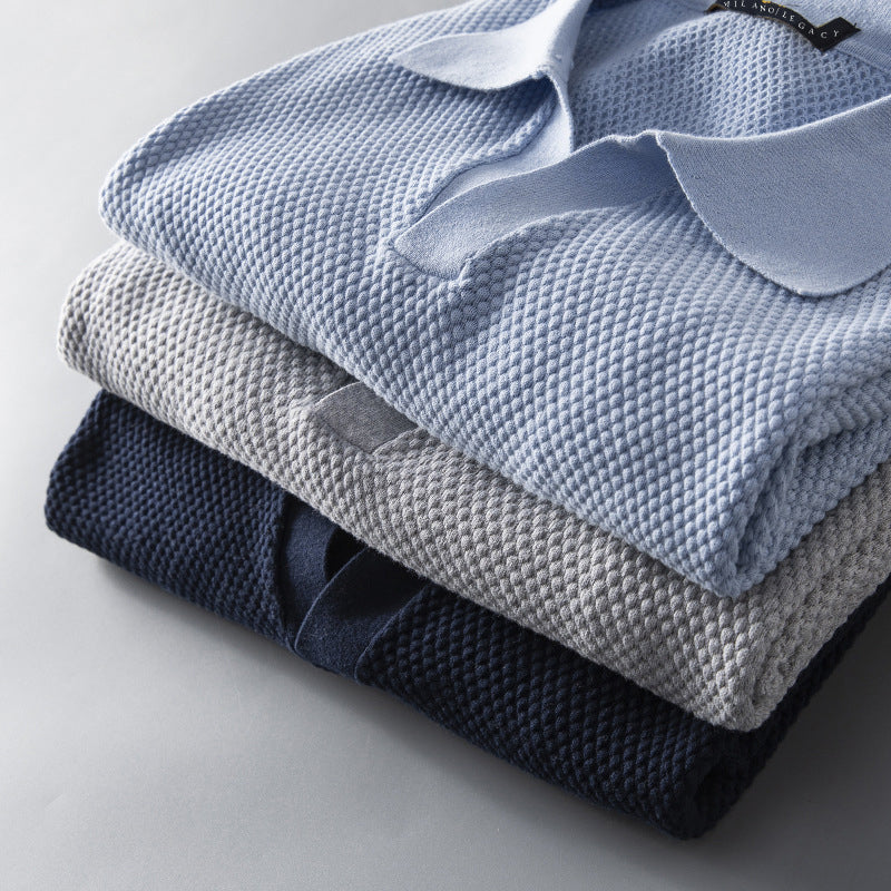 Lorenzo Vitali Mesh Polo Shirt