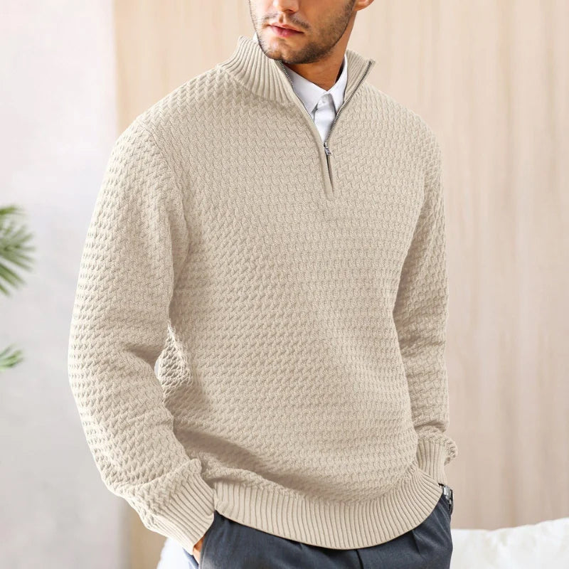 Lorenzo Vitali Mock Neck Pullover