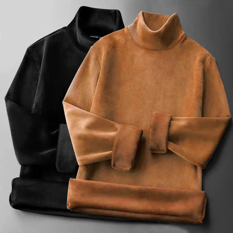 Lorenzo Vitali Plush Turtleneck Sweater