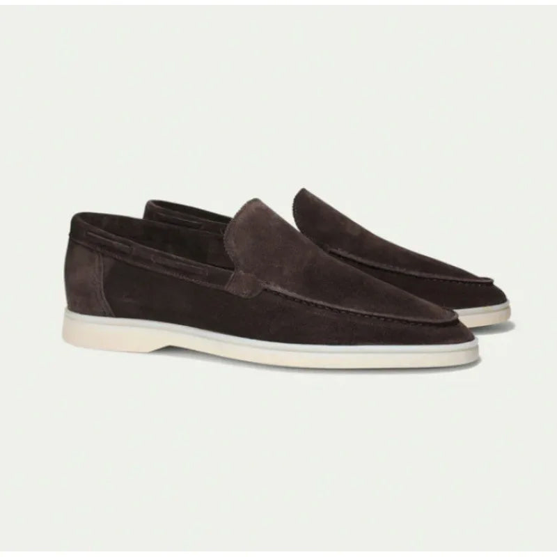 Lorenzo Vitali Rieti Suede Loafers