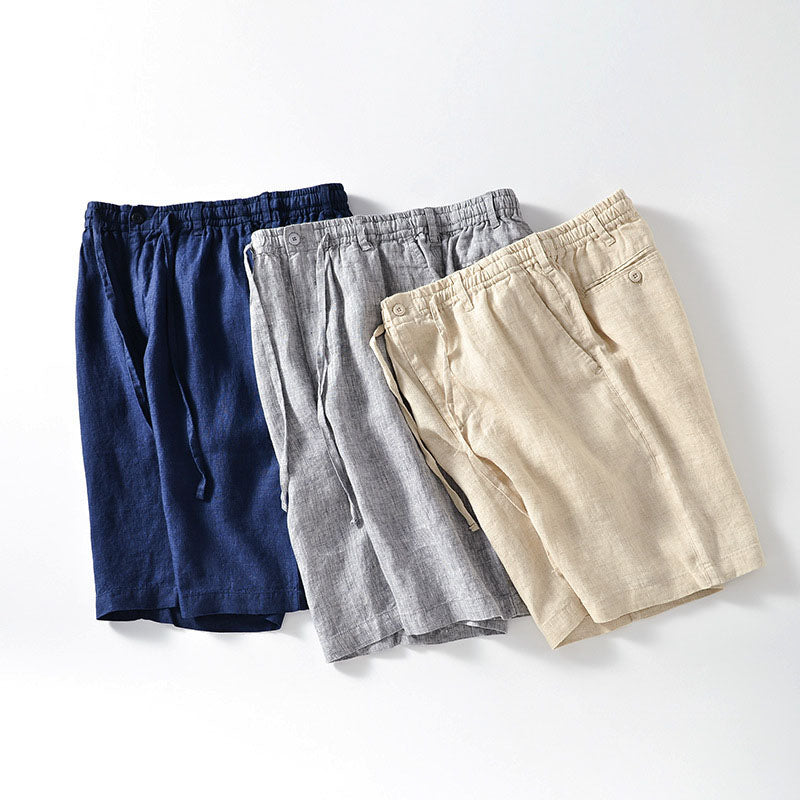 Lorenzo Vitali Lusso Linen Shorts