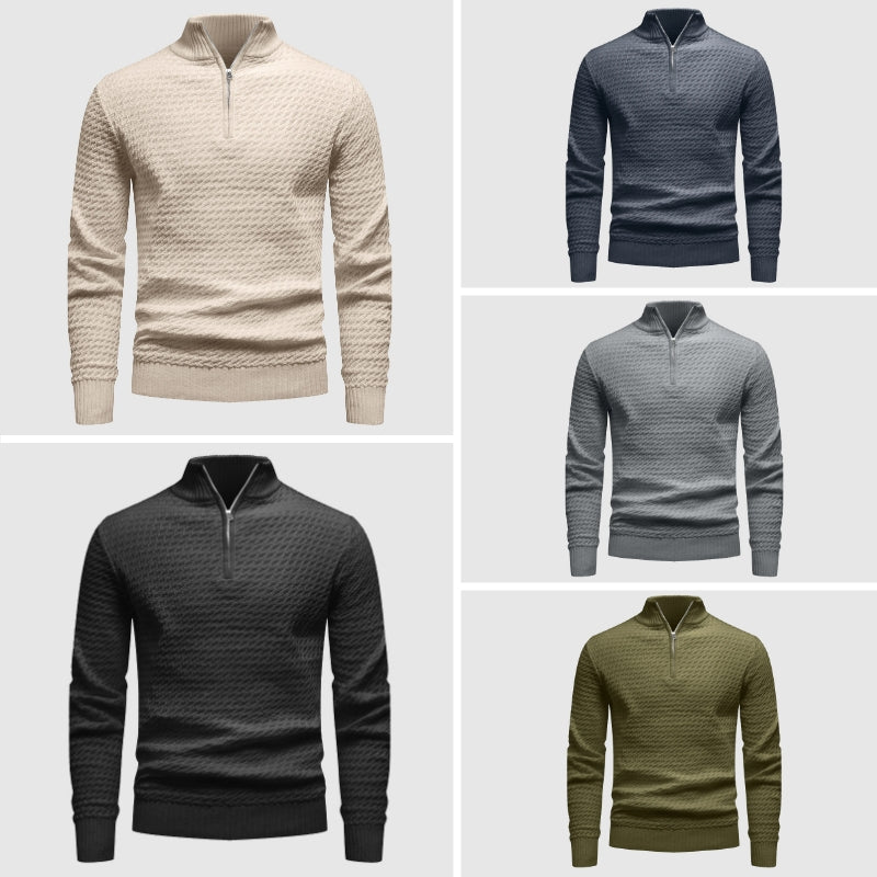 Lorenzo Vitali Mock Neck Pullover