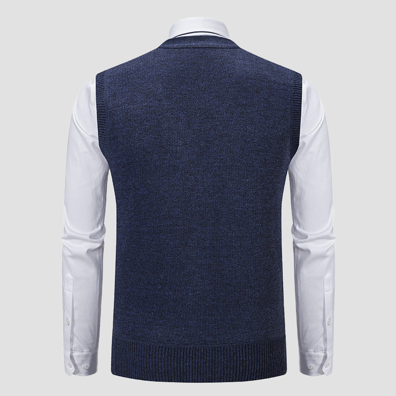 Roberto Russo Diamond Knitted Vest