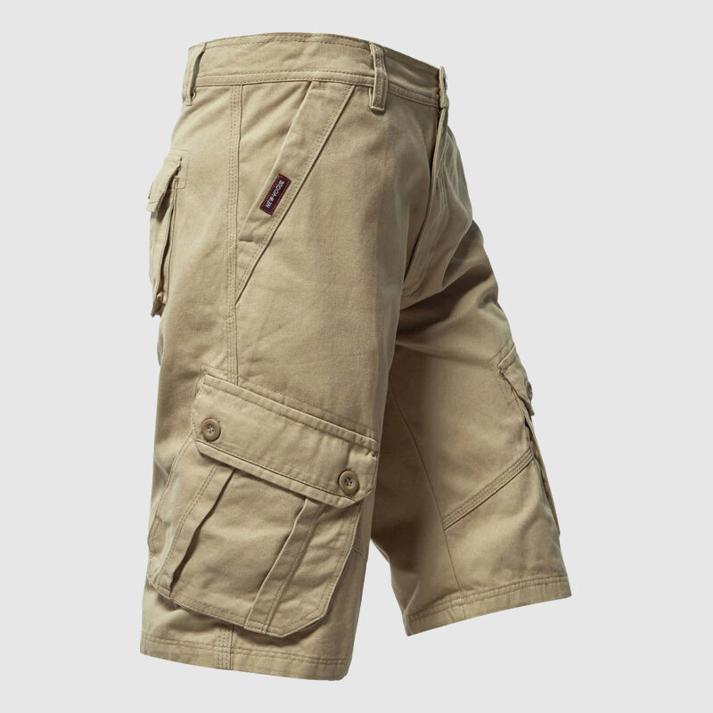 Theodore Willow Cotton Cargo Shorts