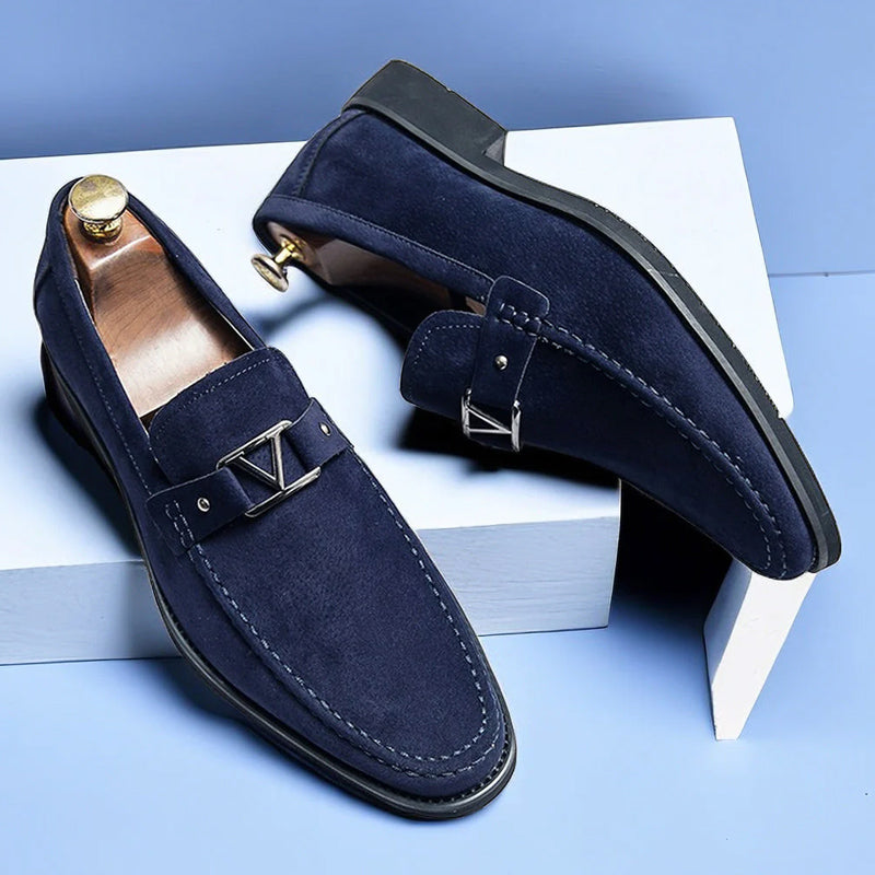 Theodore Willow Monza Suede Loafers