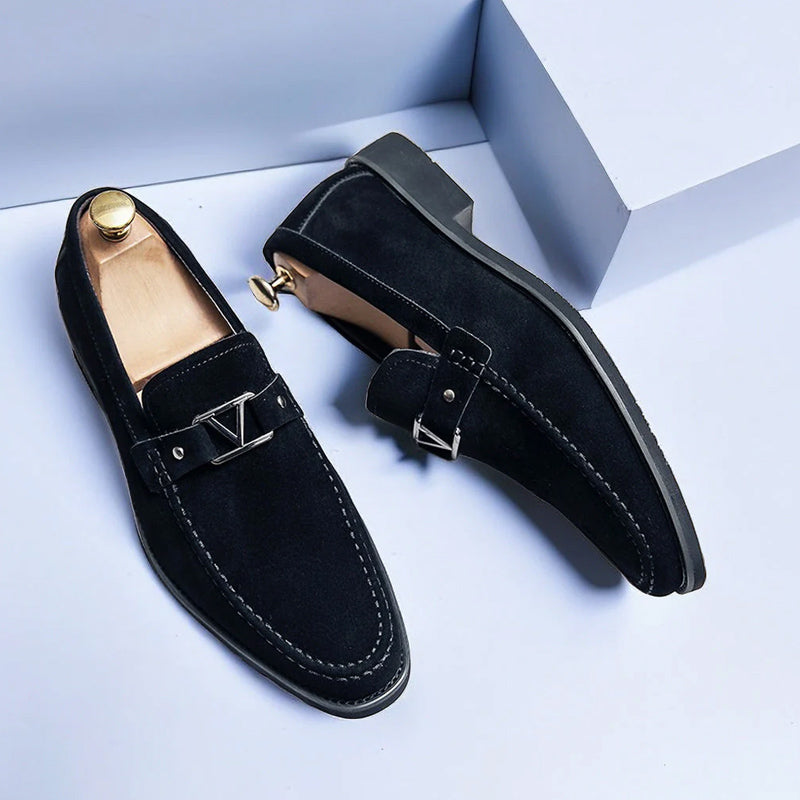 Theodore Willow Monza Suede Loafers