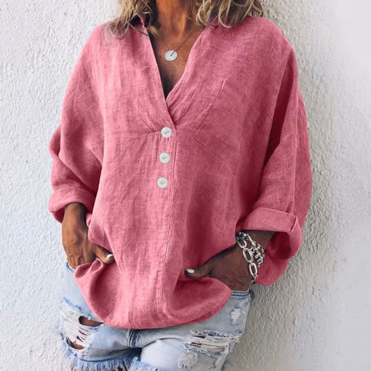Valentina Rossi Tuscania Linen Blouse