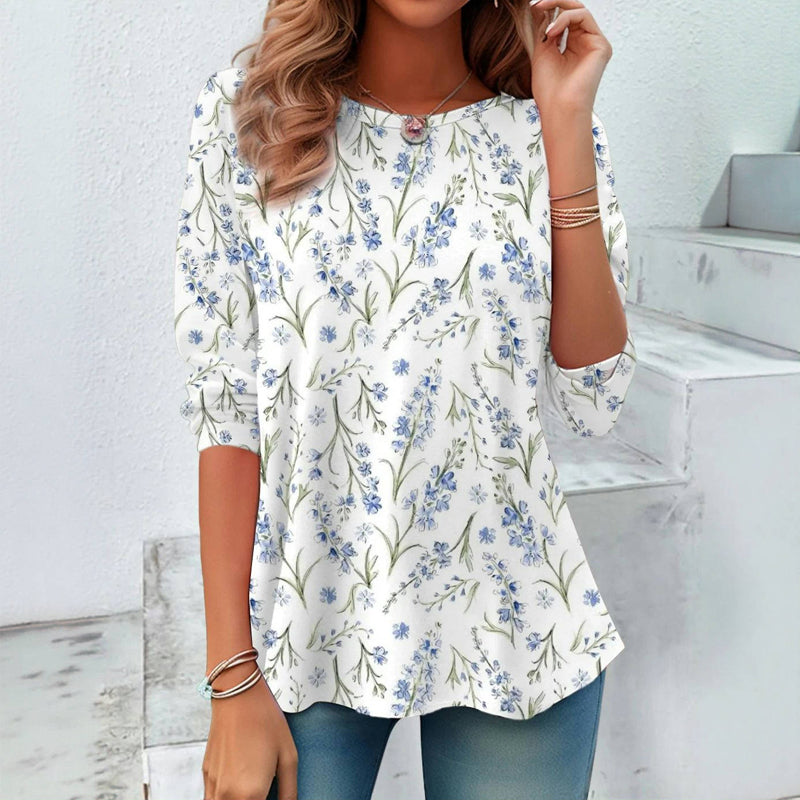 Evening Refined Blouse - Flowy