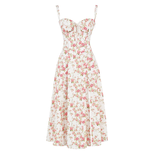 Tirzah - Flowy Boho Slip Skirt Dress