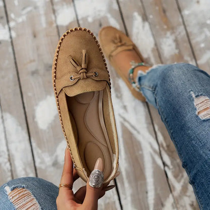 Madilyn™ | Casual Tassel Moccasins