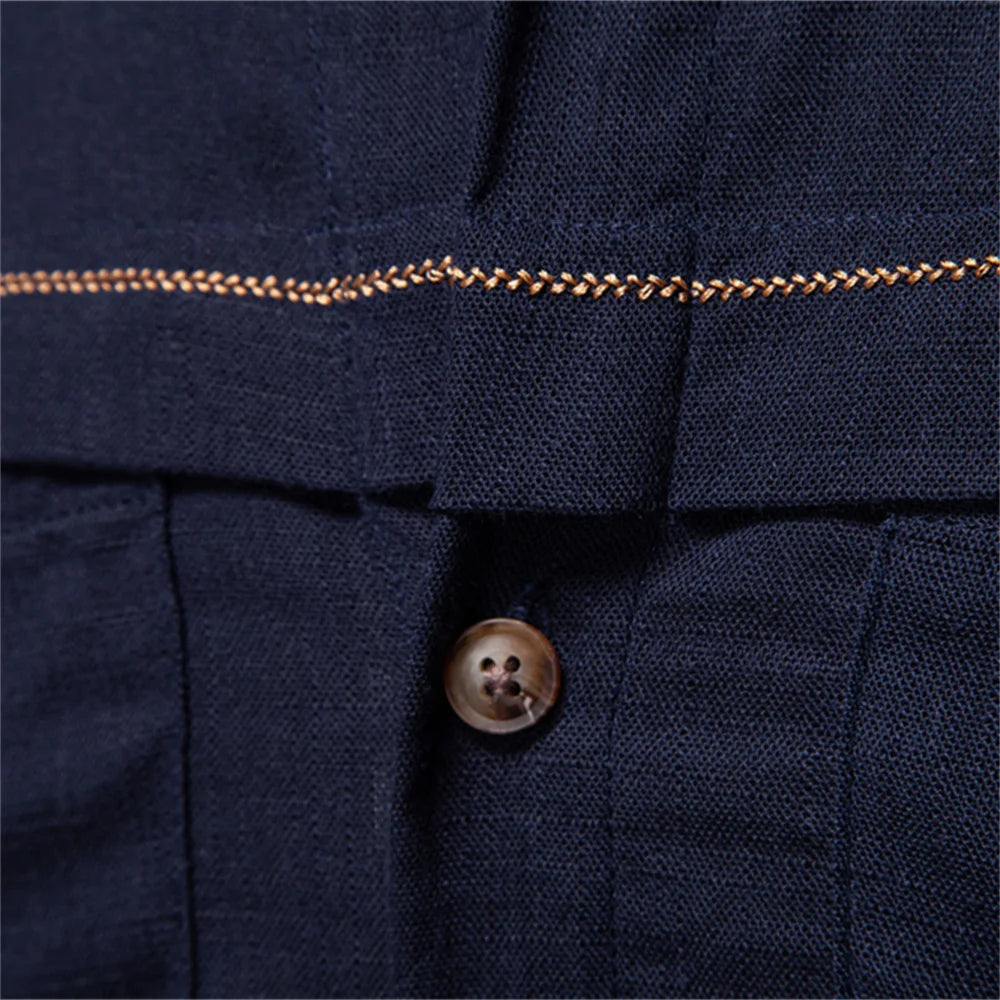 François Blanchet Horizon Linen Shirt