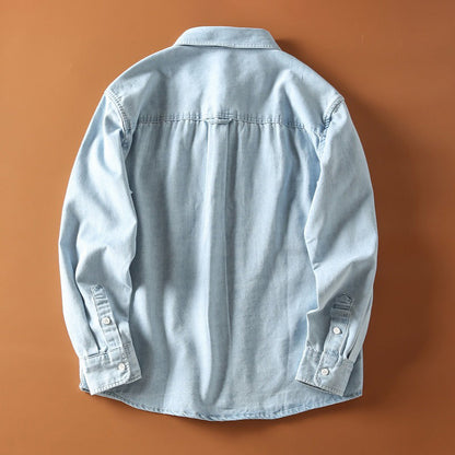 François Blanchet Retro Denim Shirt