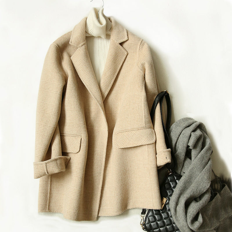 L'Essenziale Wool Coat by Valentina Rossi