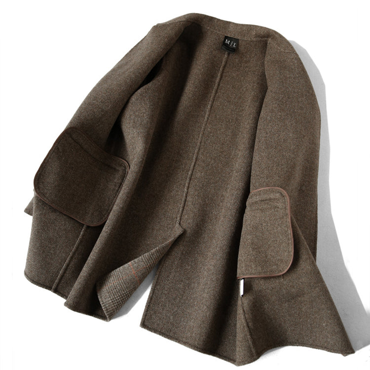L'Essenziale Wool Coat by Valentina Rossi