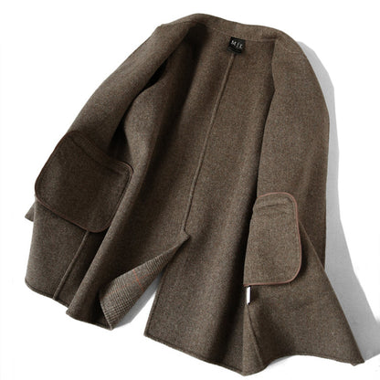 L'Essenziale Wool Coat by Valentina Rossi
