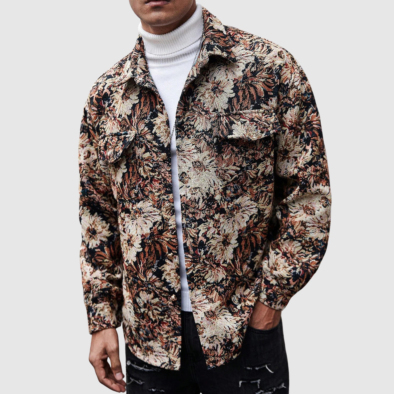 Lorenzo Vitali Casual Bloom Jacket