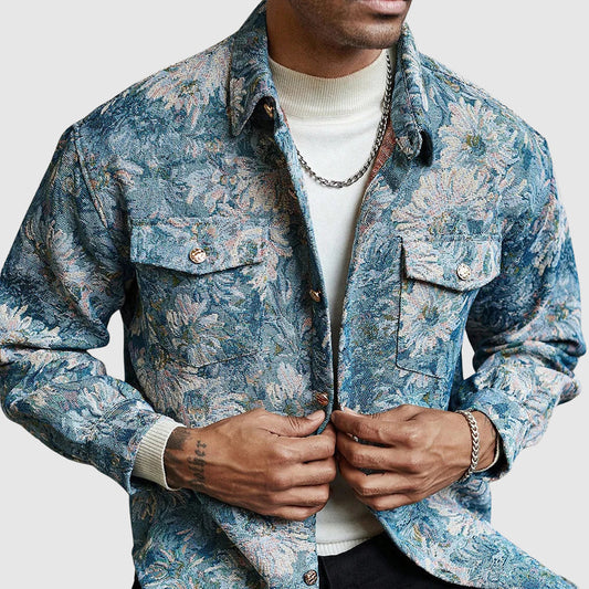 Lorenzo Vitali Casual Bloom Jacket