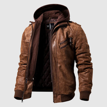 Lorenzo Vitali Ironwood Leather Jacket