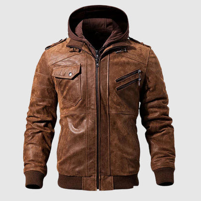 Lorenzo Vitali Ironwood Leather Jacket