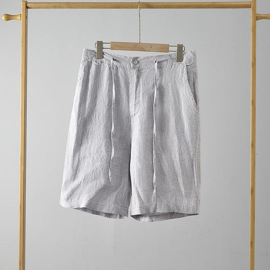 Lorenzo Vitali Lagoon Linen Shorts