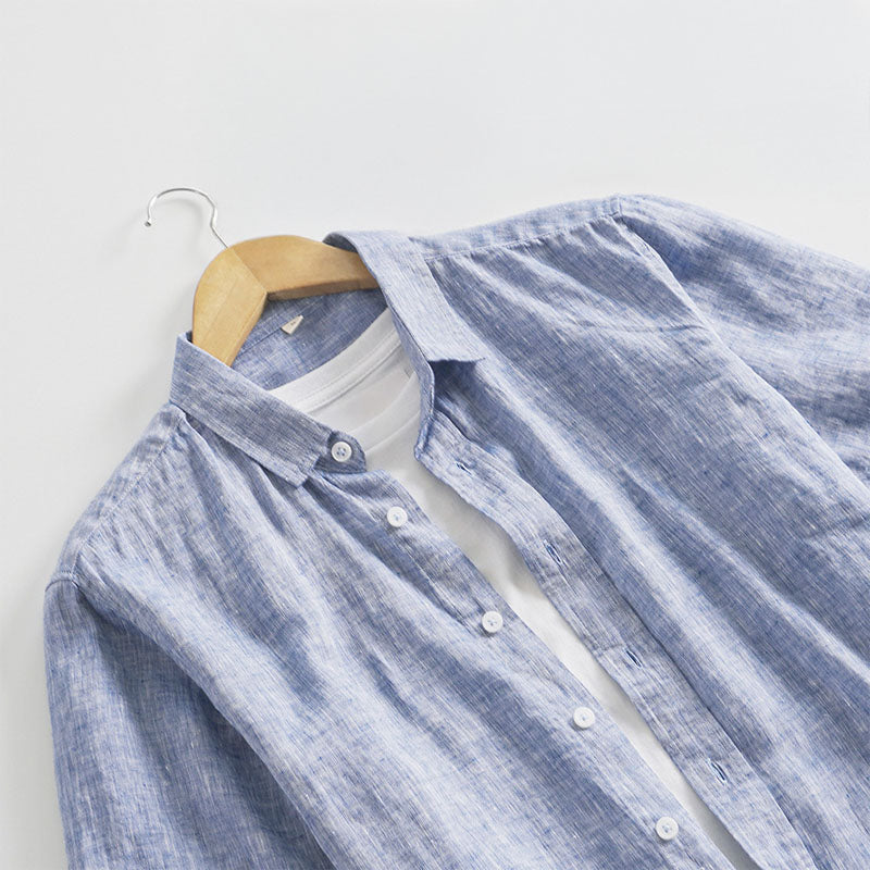 Lorenzo Vitali Linen Summer Shirt