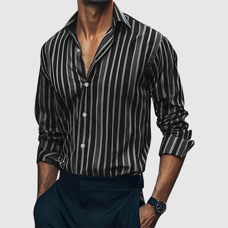 Lorenzo Vitali Luxe Striped Shirt
