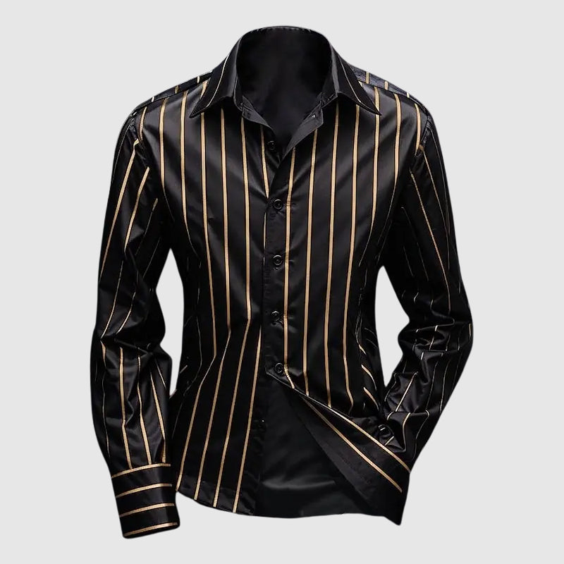 Lorenzo Vitali Luxe Striped Shirt