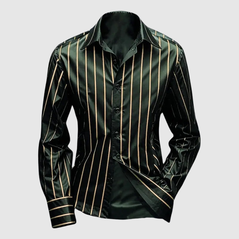 Lorenzo Vitali Luxe Striped Shirt