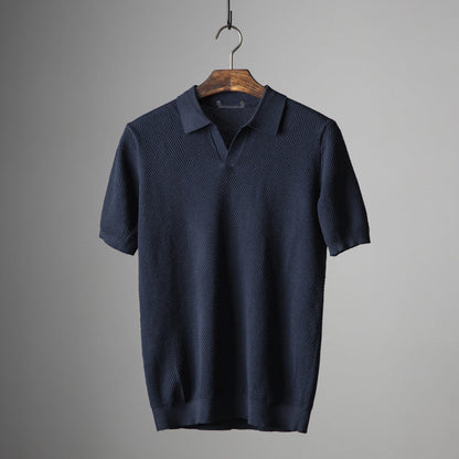 Lorenzo Vitali Mesh Polo Shirt