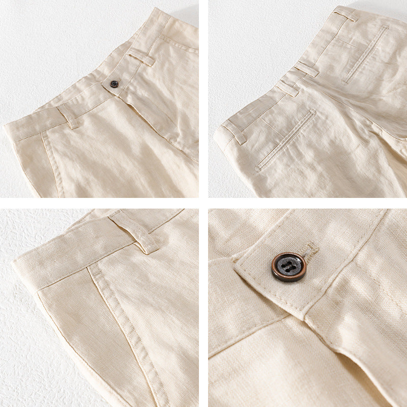 Lorenzo Vitali Metro Linen Pants