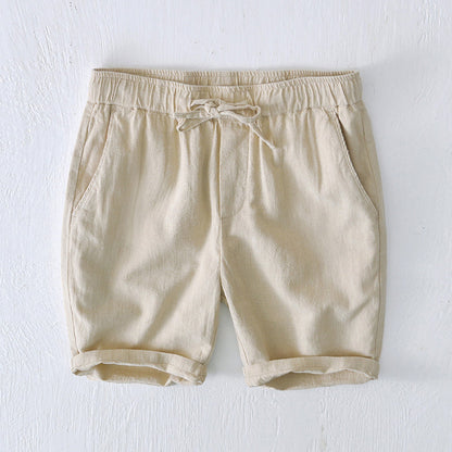 Lorenzo Vitali Ocean Breeze Linen Shorts