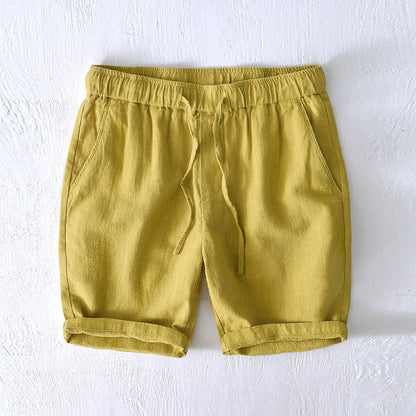 Lorenzo Vitali Ocean Breeze Linen Shorts