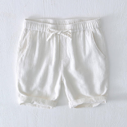 Lorenzo Vitali Ocean Breeze Linen Shorts