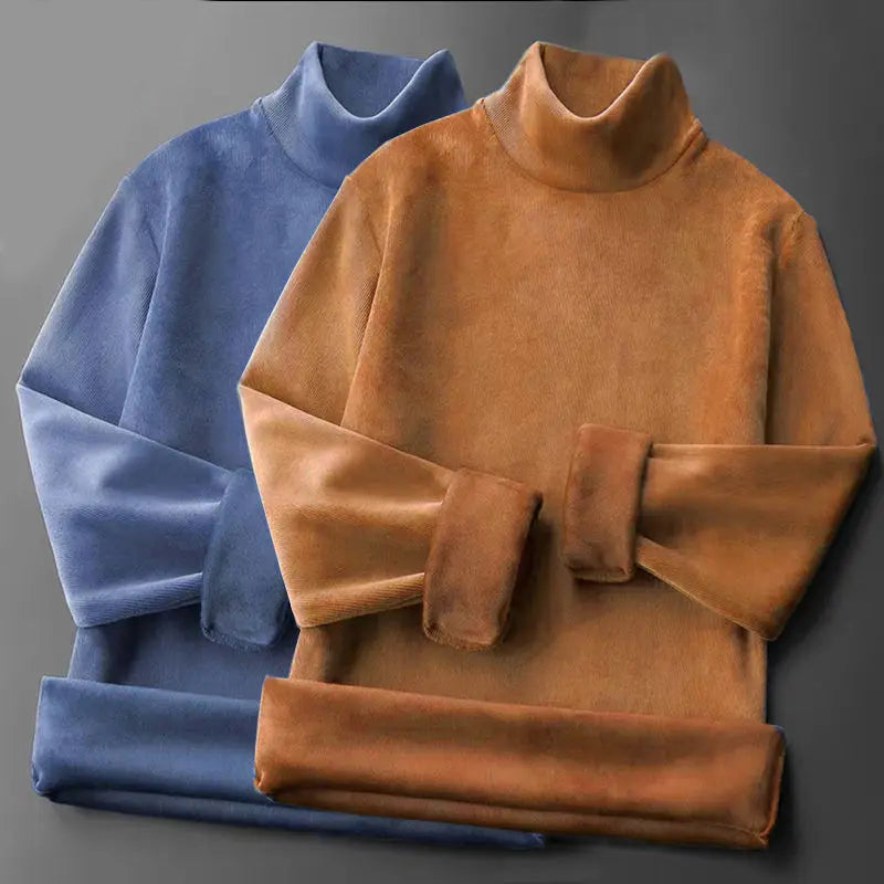 Lorenzo Vitali Plush Turtleneck Sweater