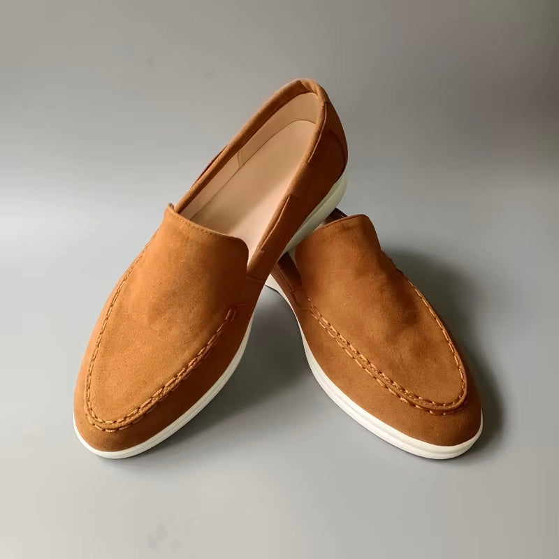Lorenzo Vitali Rieti Suede Loafers