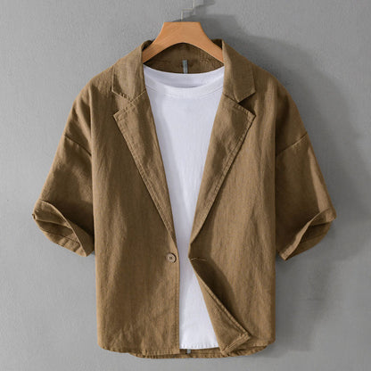 Lorenzo Vitali Tropea Linen Blazer