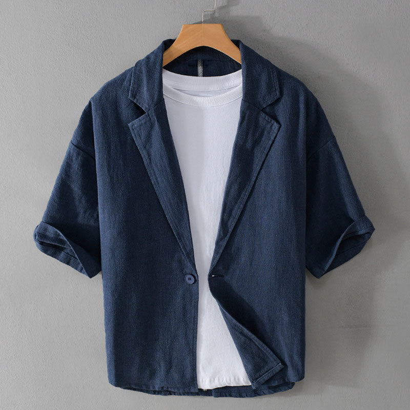 Lorenzo Vitali Tropea Linen Blazer