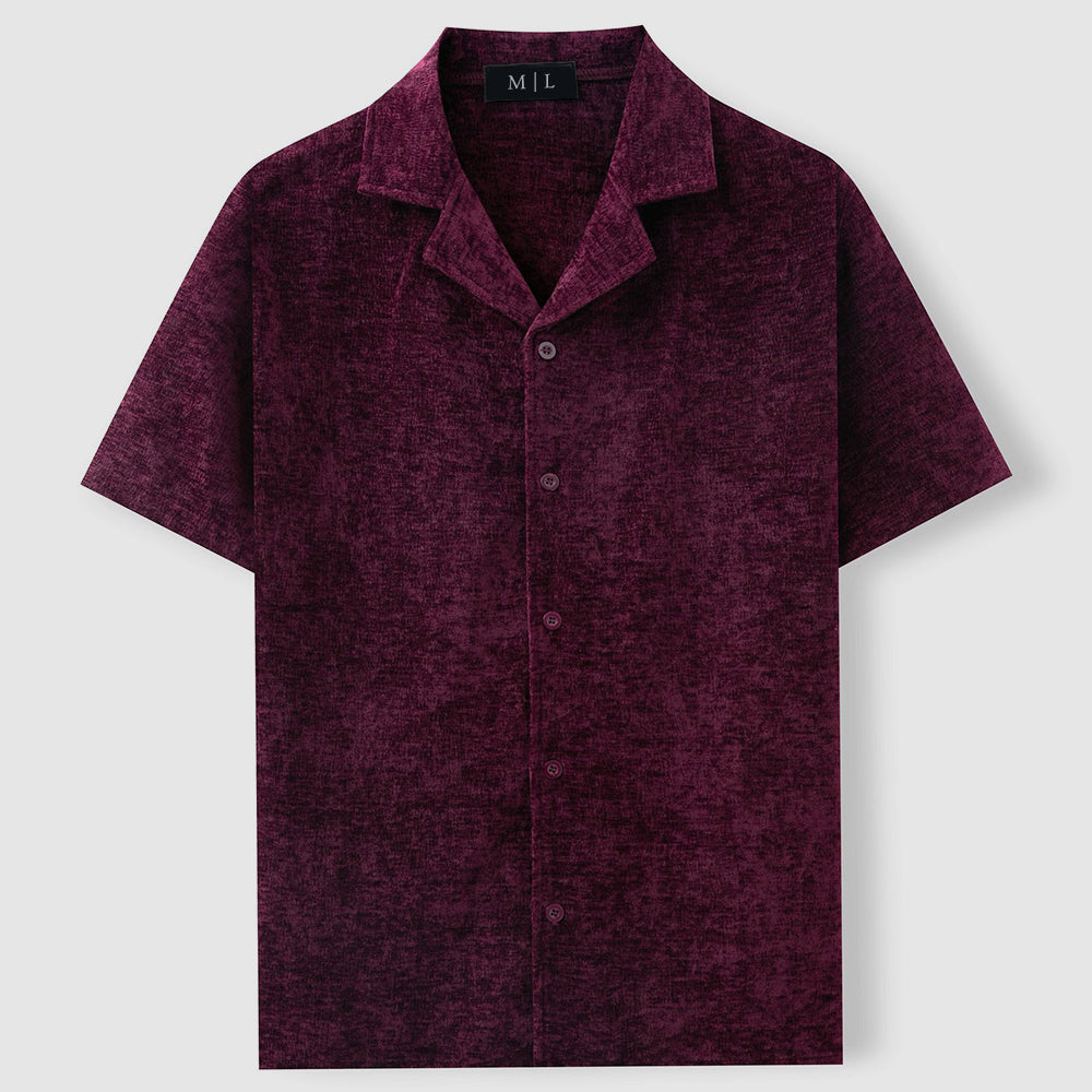 Lorenzo Vitali Velvet Retro Shirt