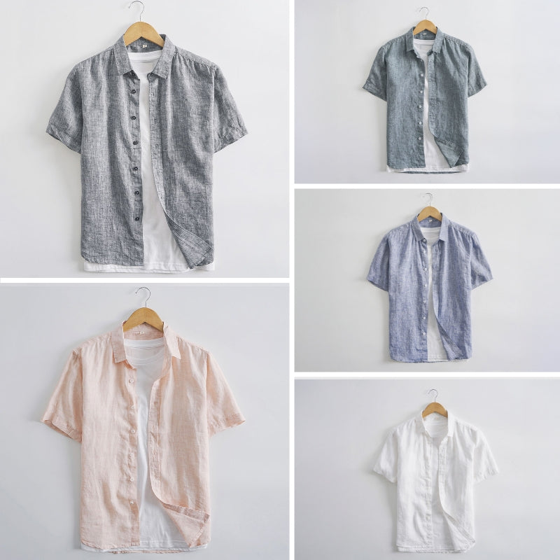 Lorenzo Vitali Linen Summer Shirt