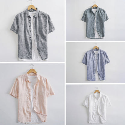 Lorenzo Vitali Linen Summer Shirt