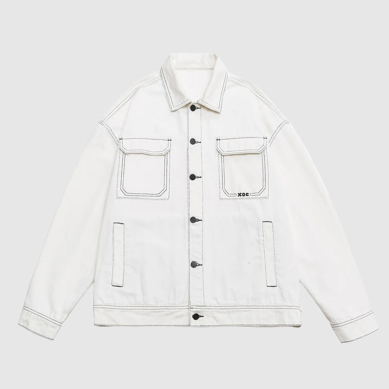 Lorenzo Vitali Retro Baggy Denim Jacket