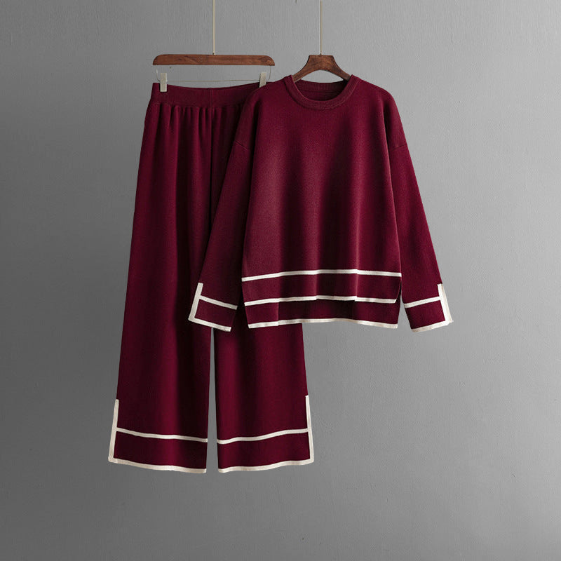 Luxe Knitwear Duo by Valentina Rossi